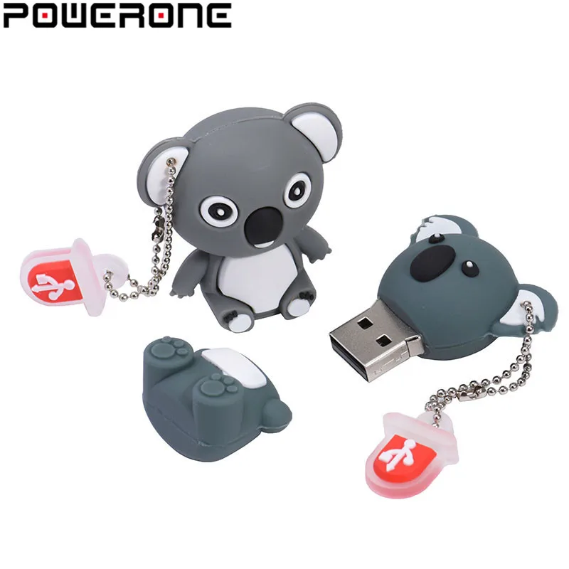 USB флеш-накопитель POWERONE koala 4 ГБ 8 16 32 64 | Компьютеры и офис