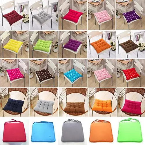 Мягкие узор в горошек сплошной Подушка сиденья для путешествий Офис