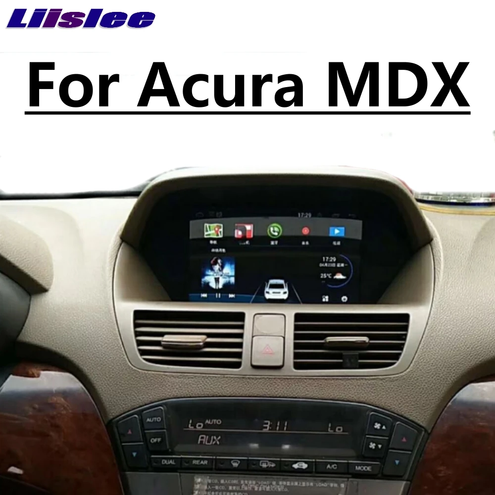 

Liislee Car Multimedia Player NAVI For Acura MDX MK2 2007~2013 with CarPlay Adapter Radio Stereo GPS Navigation