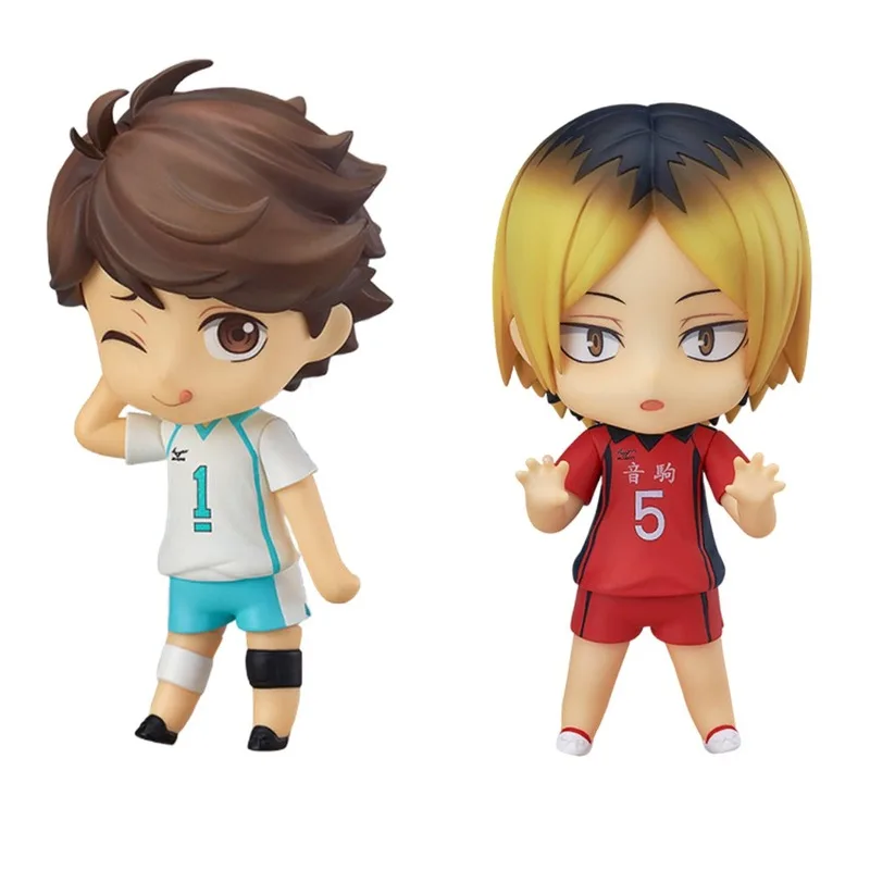 Фигурки аниме Haikyu 10 см Oikawa Tooru 563 Kozume Kenma 605 фигурки героев ПВХ Модель кукла