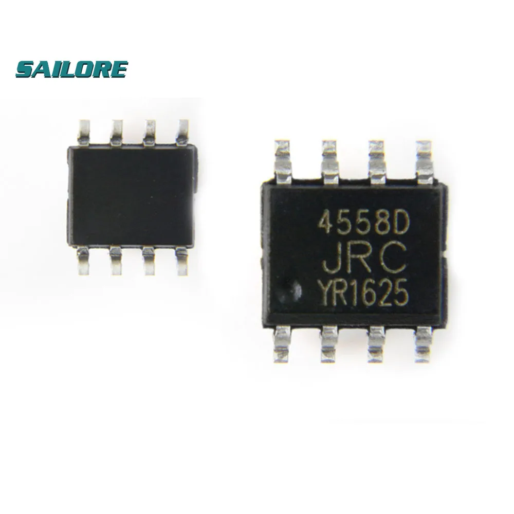 

10PCS JRC4558 4558 4558D DIP-8 Integrate IC Chip DUAL OPERATIONAL AMPLIFIER Original and NEW