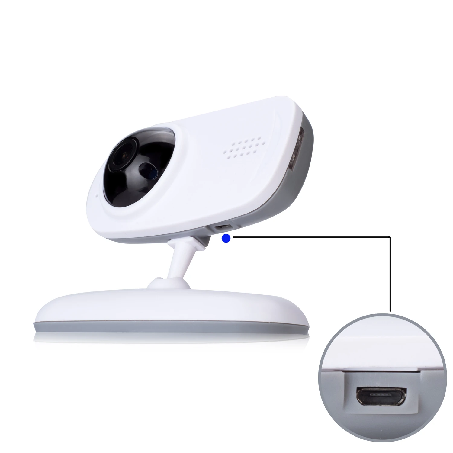 

720P Smart Baby Monitor HD Wireless Card Loop Recording Abnormal Sound Alarm Night Vision Safety Camera
