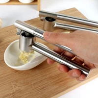 1pcs stainless garlic press household manual press for garlic kitchen squeezer ginger garlic tools kitchen accessories