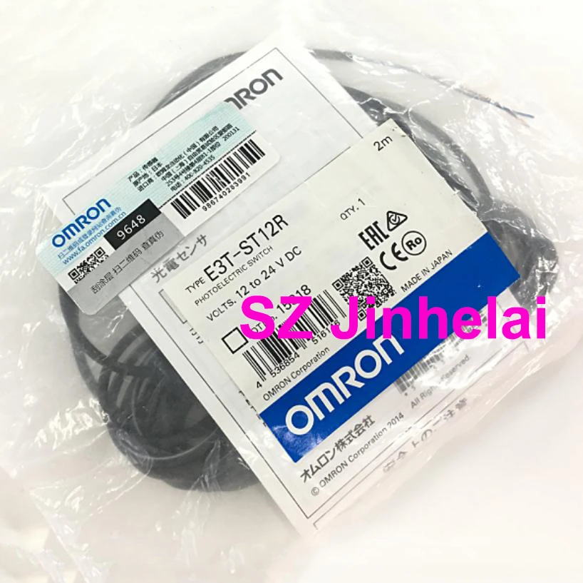 

OMRON E3T-ST12R Authentic original Photoelectric switch 2M 12-24VDC