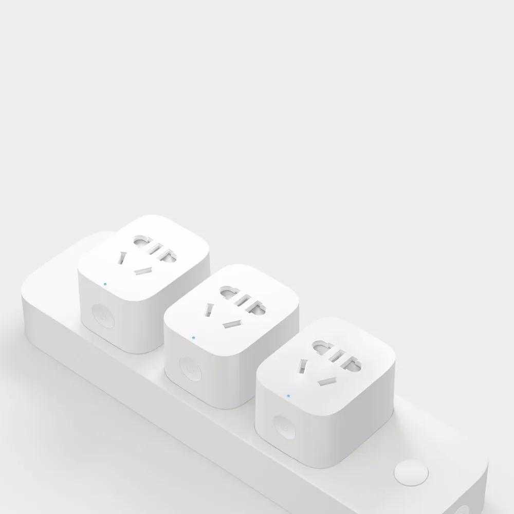 Умная розетка Xiaomi Mijia Mi оригинальная с поддержкой Wi-Fi защитой от высоких