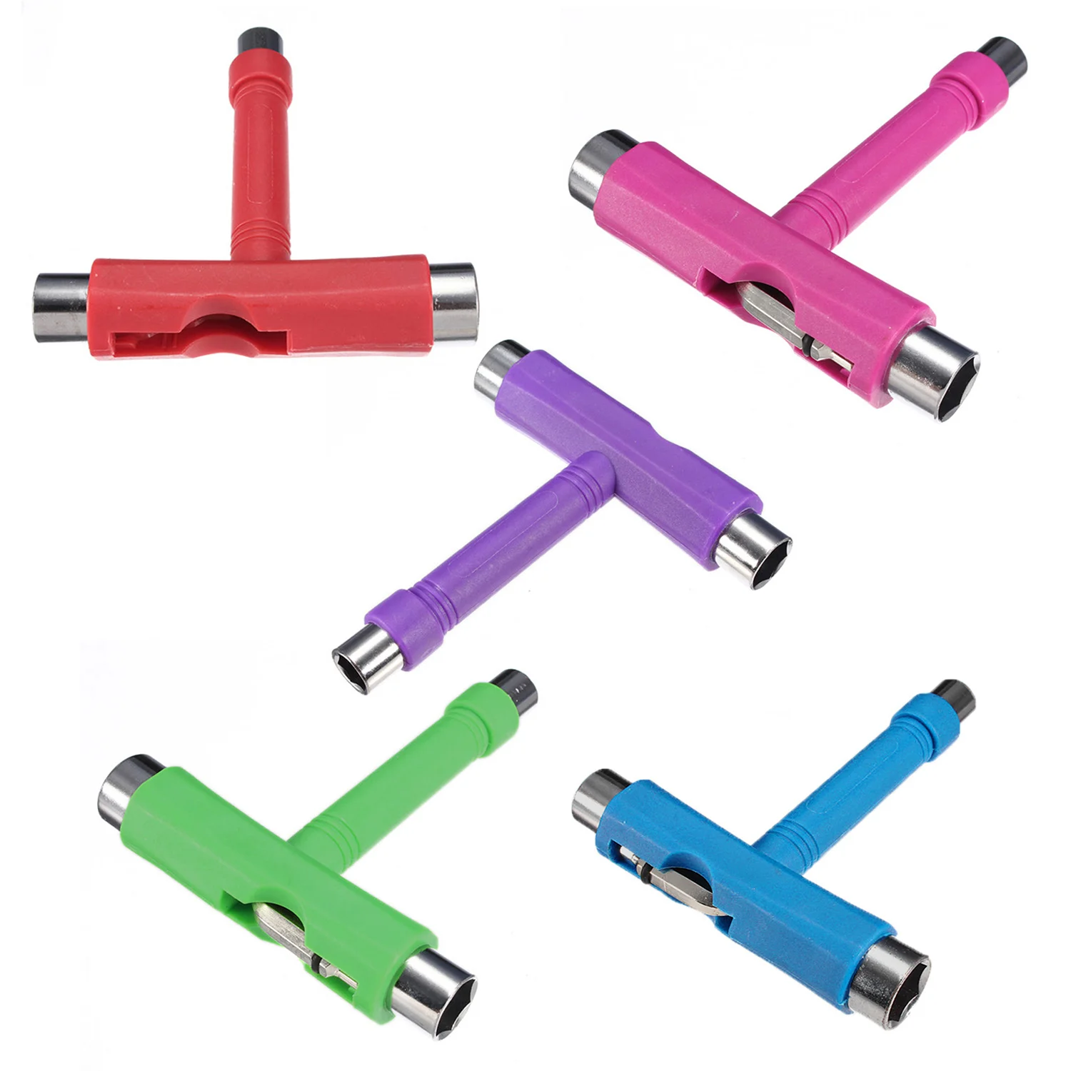 

Roller Rollerskate Skateboard Scooter All in 1 T Skate Board ATB Tool + Hex Key