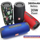 Bluetooth-Колонка TG118 TG125 портативная, водонепроницаемая, 3600 мА  ч