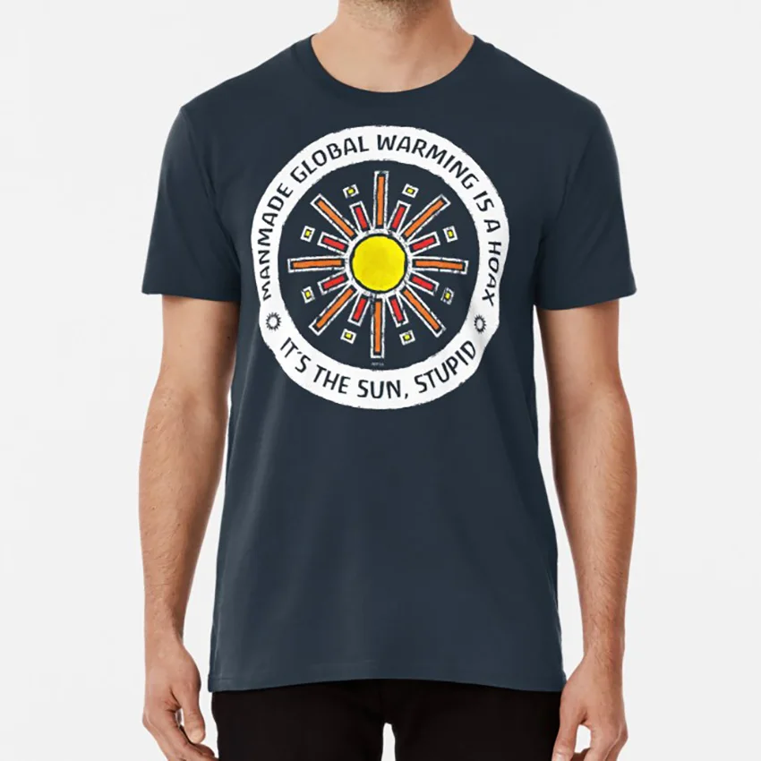 Это солнце тупой футболка глобальное потепление мигание изменение климата