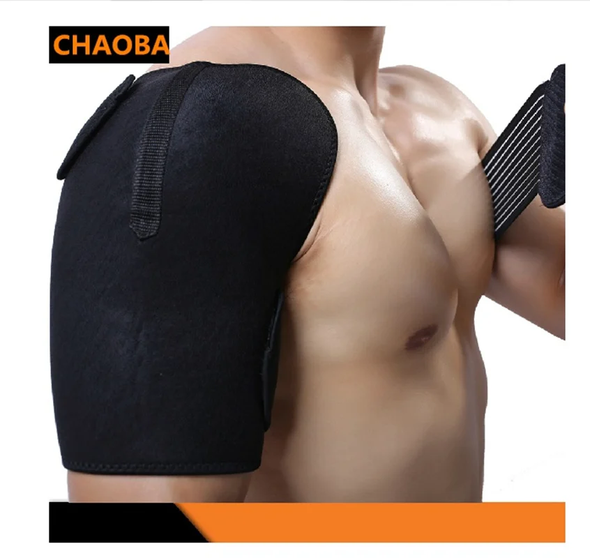 

CHAOBA 1 PCS Free adjustment shoulder bandage movement injury protection of single shoulder breathable protection one shoulder