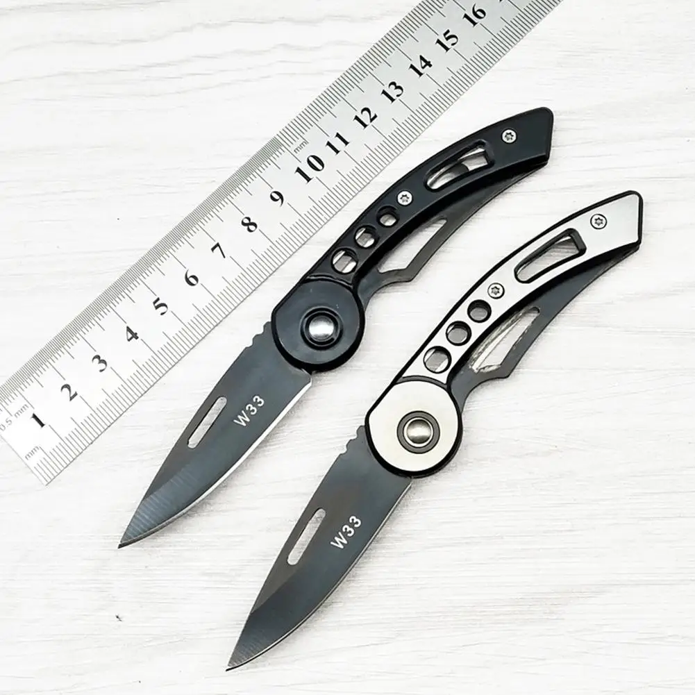 Мини стальной складной походный нож для выживания Многофункциональный Открытый