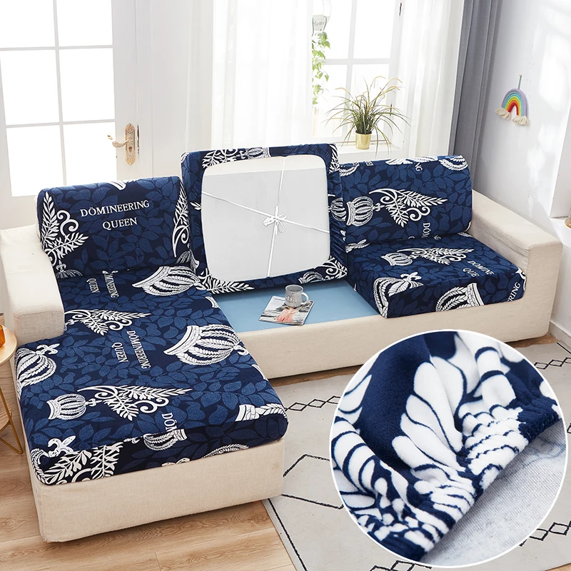 

Мягкий Бархатный Чехол для подушки дивана, Модный чехол для дивана с принтом, защита сиденья от пыли и грязи, чехол для домашних животных и д...