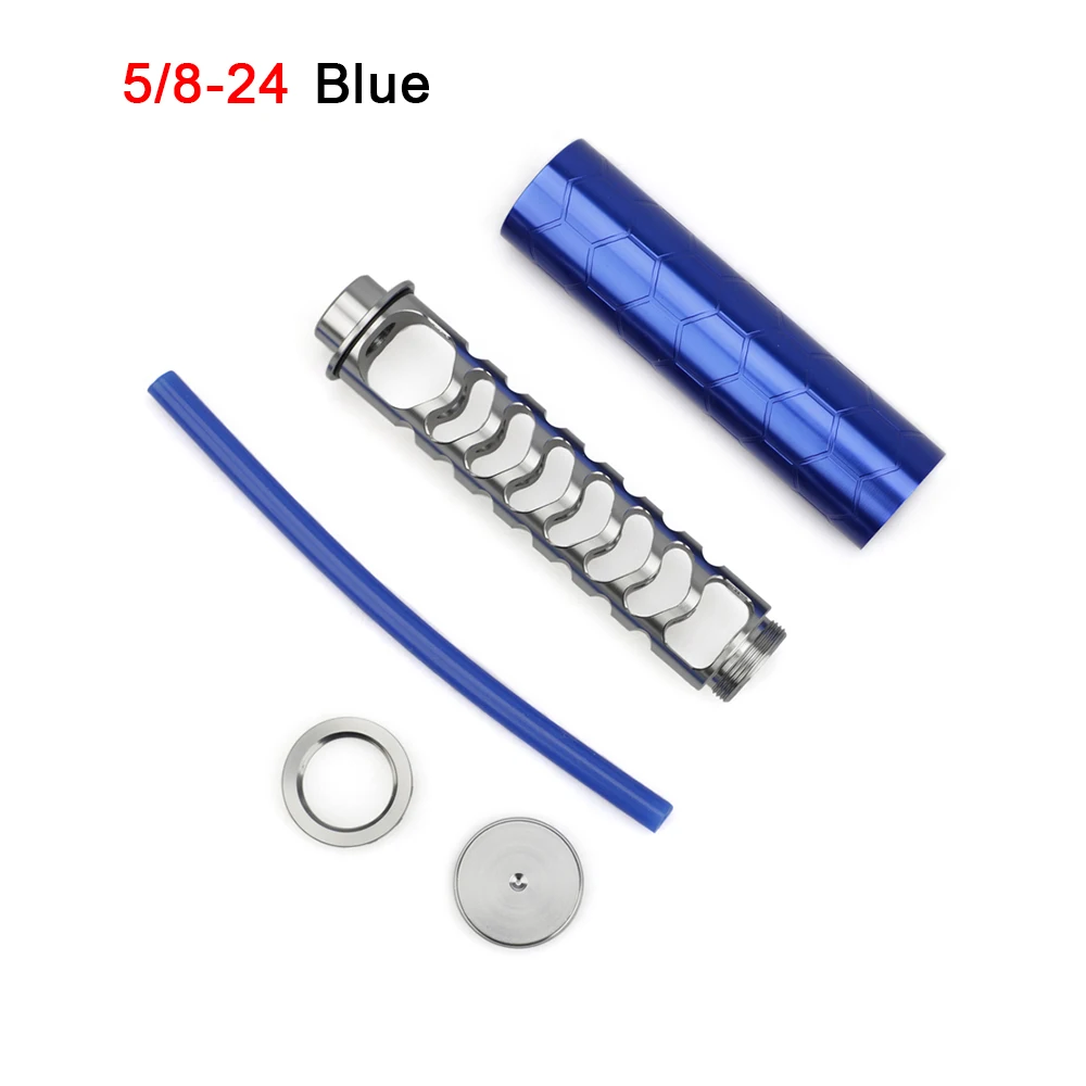 5-8-24 Ti blue 1/2-28 5/8-24 одножильный 7075 Алюминиевый Топливный фильтр для NAPA 4003 WIX 24003 растворитель фильтр гоночный автомобиль - Цвет: 5-8-24 Ti blue