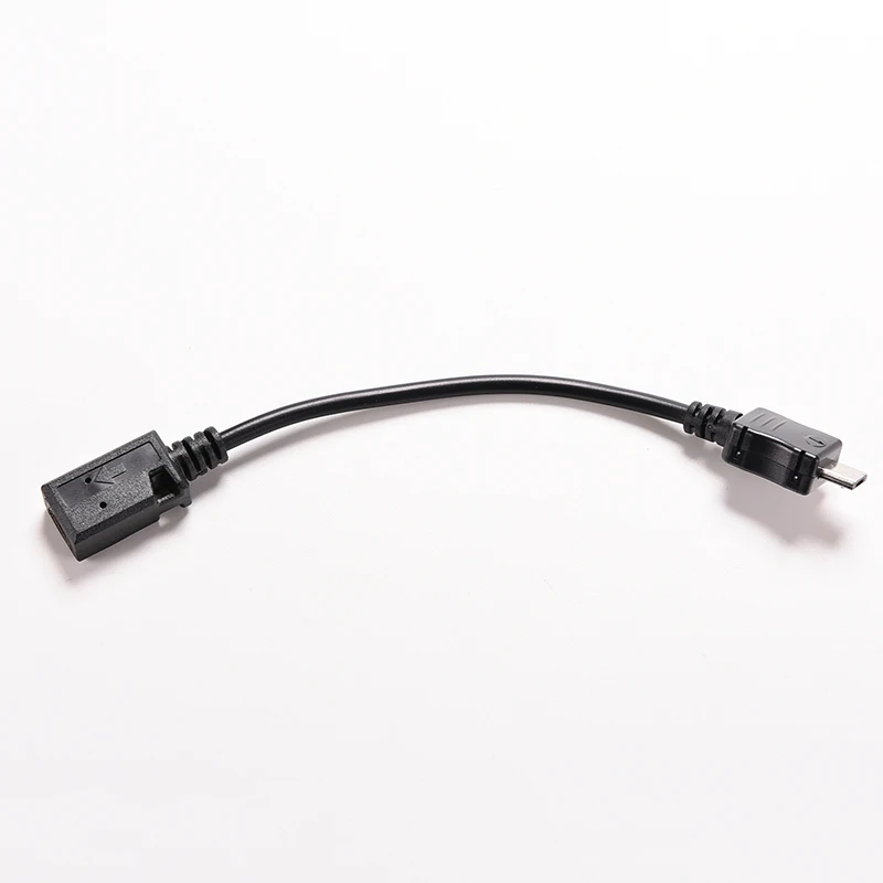 10 см мини USB разъем мама к Micro папа кабель передачи данных для телефонов MP3 MP4 0 1 м