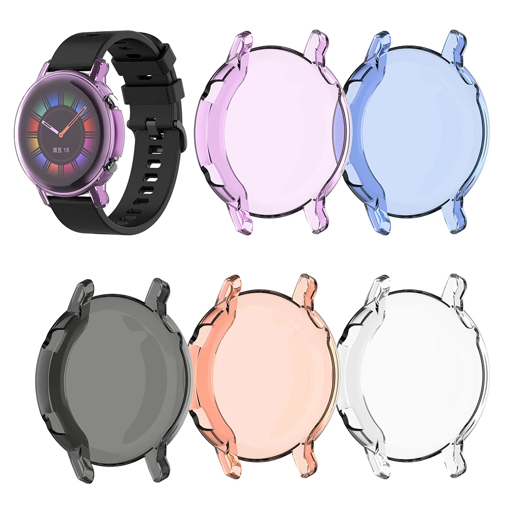 

Чехол из ТПУ, ударопрочный чехол для часов Huawei Watch GT 2 42 мм с полной защитой, аксессуары для часов GT2