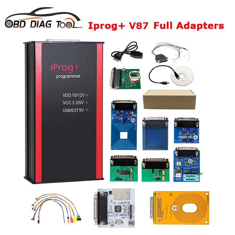 Программатор V87 IPROG + Ecu для коррекции ИММО сброс подушек безопасности Iprog Pro 3 в 1 5