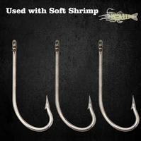500pcs 3cm fishing hook barbed shrimp fish barb hooks luya set for bass goods tackle accessories wholesale hippocampus goods