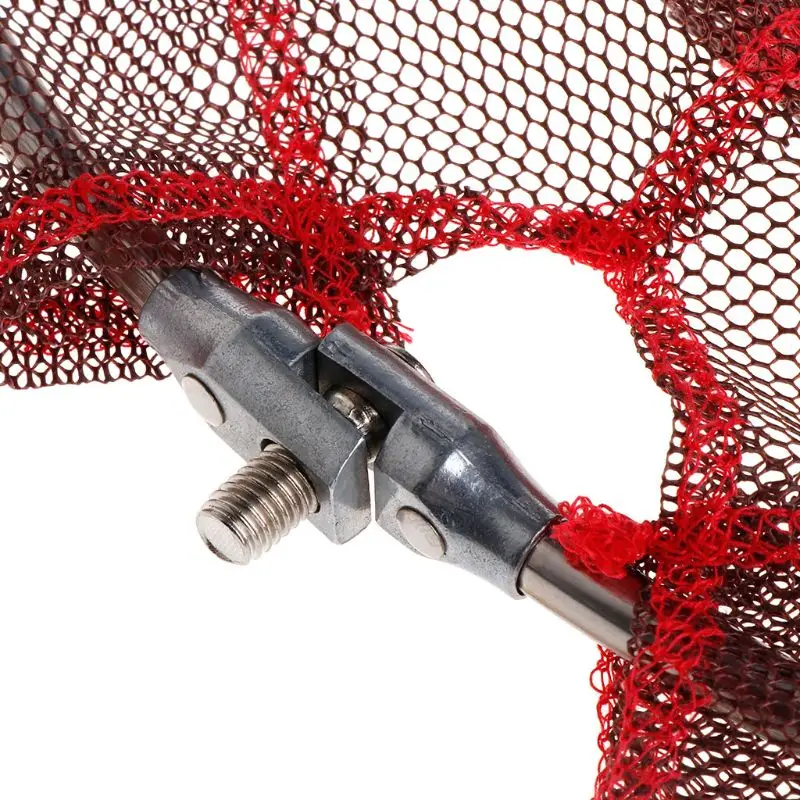 Fischernetz Mesh Tasche Silikon Landung Net Hohe Dichte Tackle Zubehör 35/40cm Tragbare – Detail 5