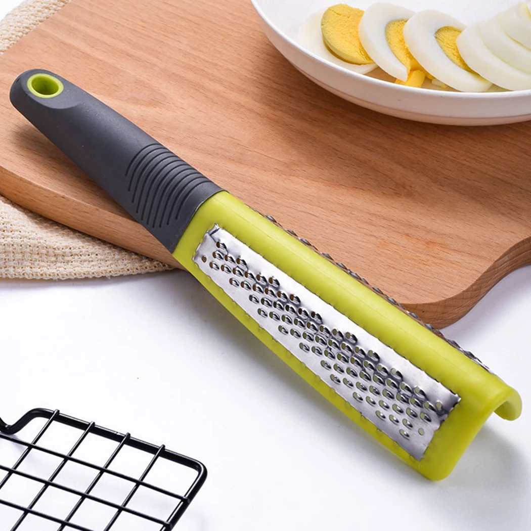 

Double Sided Cheese Grater Portable Ginger Grater Hand Zester Vegetable Grater Garlics Peeler Kitchen Tools Stainless Steel