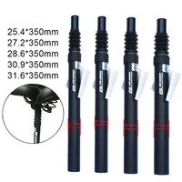 suspension shock absorber seatpost 350mm straight headless 25 4 27 2 28 6 30 9 31 6mm road bicycle mountain bike seat post