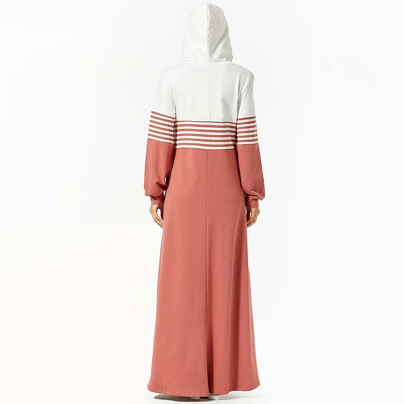 Мусульманское платье Ближний Восток арабский женский свитер с капюшоном
