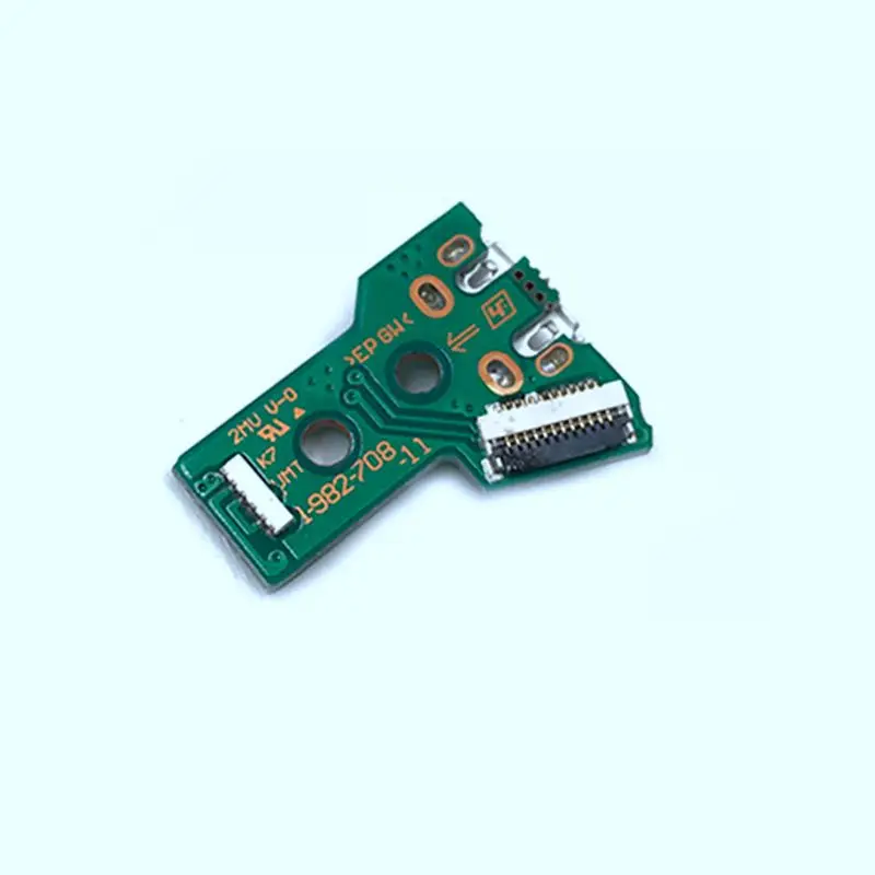 For SONY PS4 Controller USB Charging Port Socket Board JDS-055 5TH V5 12 pin cable |