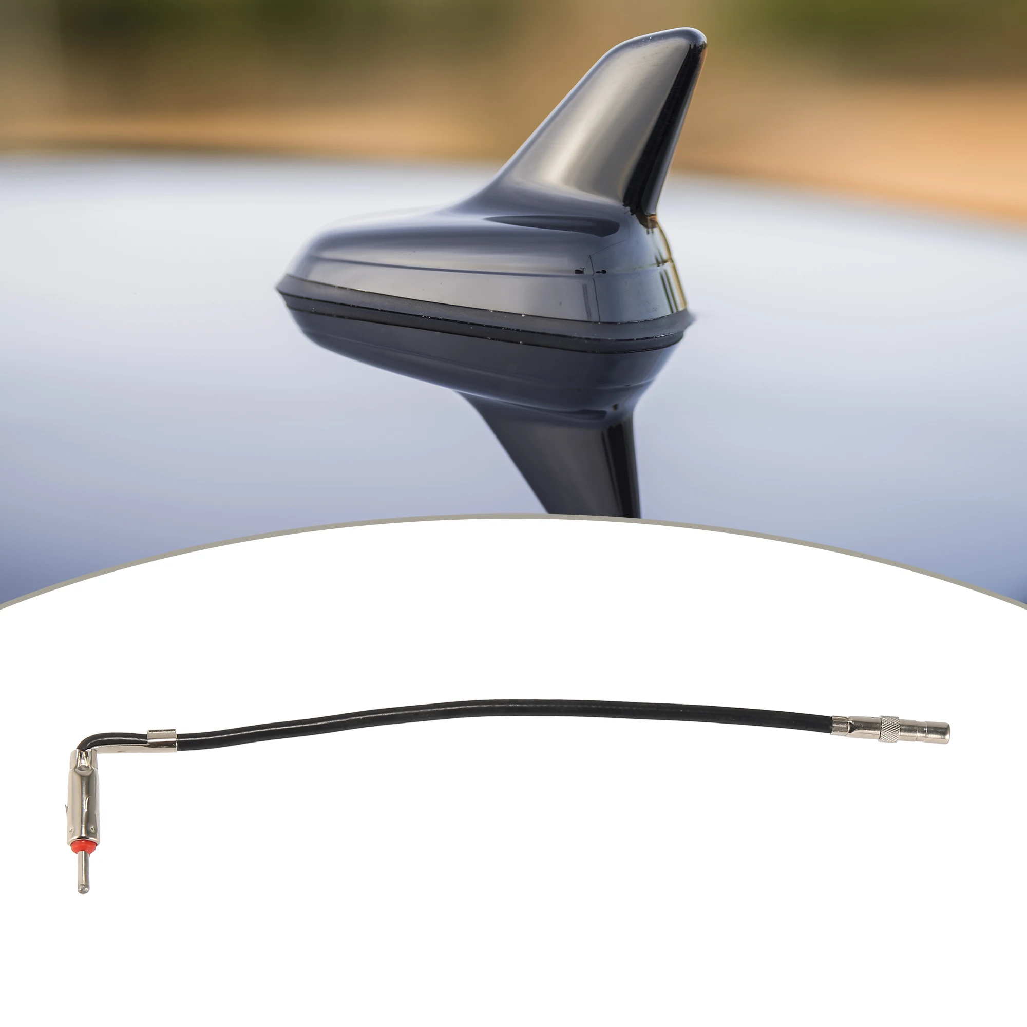 Автомобильная радиоантенна Uxcell адаптер штырь-гнездо Прямоугольный штекер