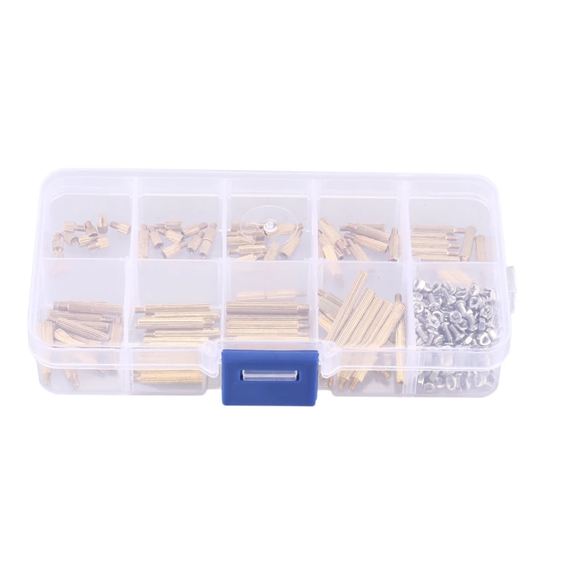 270 шт./компл. M2 латунные шпильки столбы противостояние прокладки винт изоляции