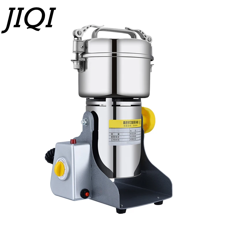 JIQI 3000 Вт Martensitic нержавеющая сталь шлифовальный станок бытовой электрический зерновой мельница ультратонкий шлифовальный станок для порошка