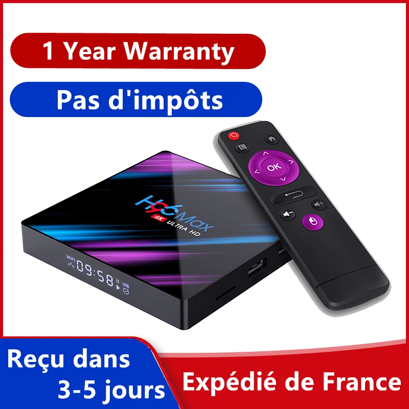 H96 MAX Android 9 0 IP TV BOX RK3318 Quad core Dual wifi BT 4K медиаплеер h96max android box tv Поддержка Smart