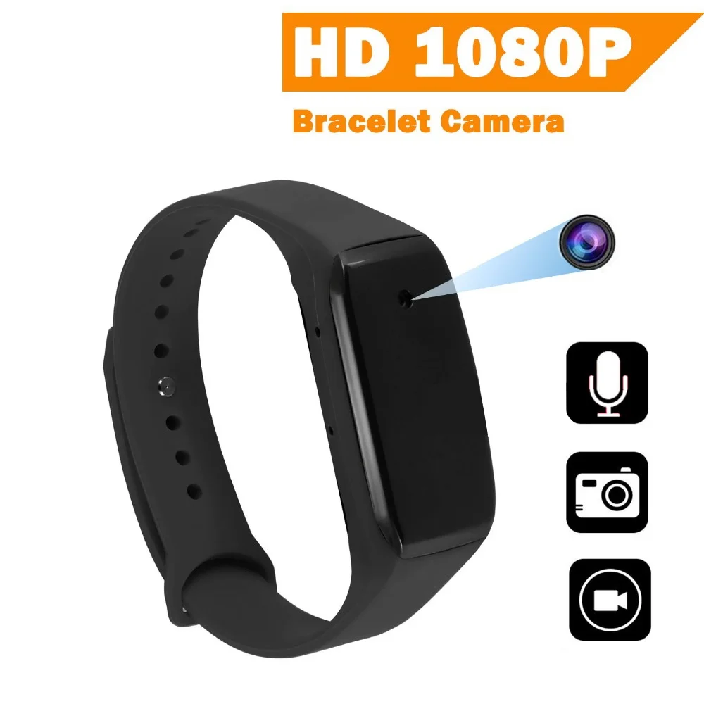 HD мини DV видеокамера браслет носимые устройства для фитнеса уличная спортивная