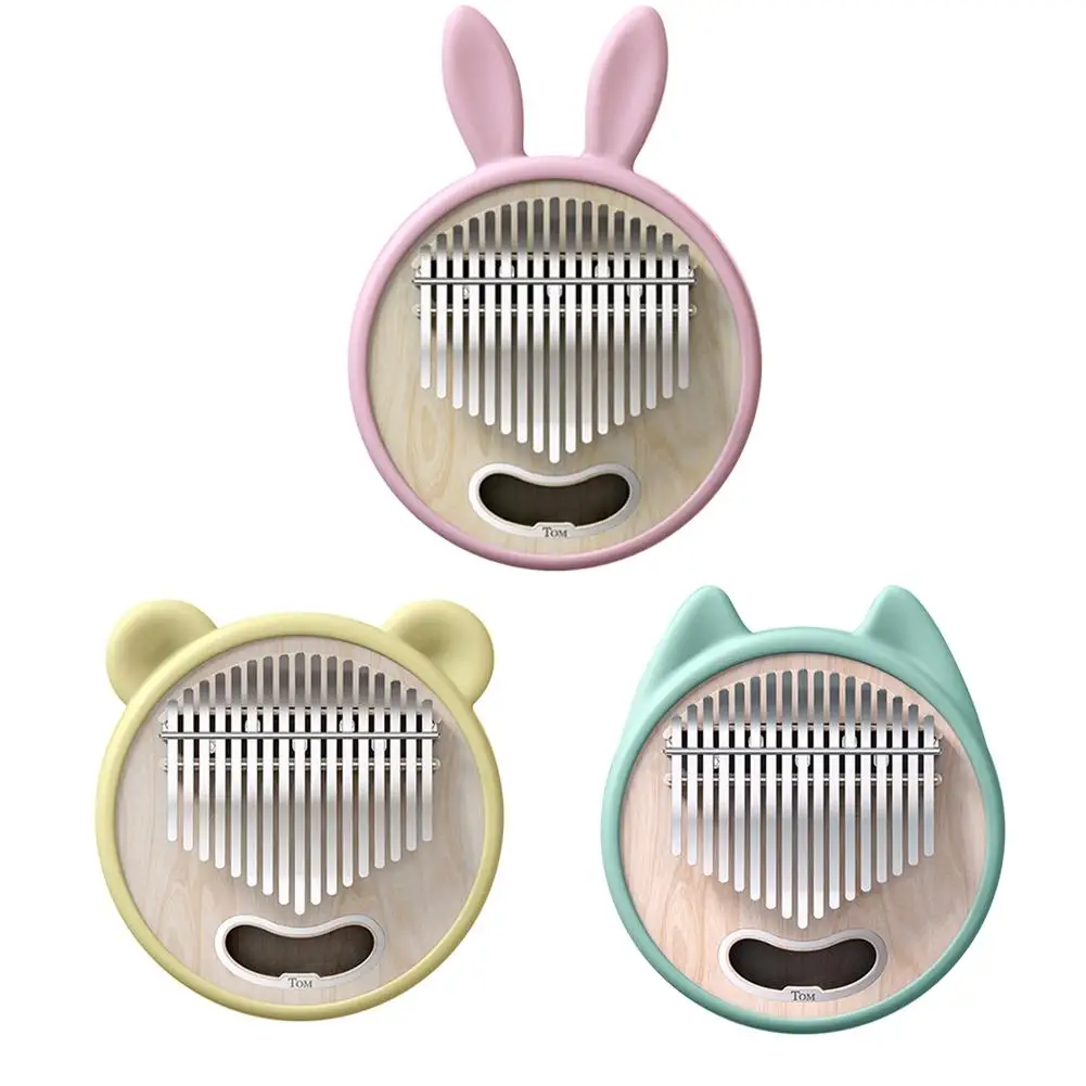 

Nalu TK-C1 Professional Kalimba 17 Keys Cartoon Thumb Piano for Performance Kids Beginner