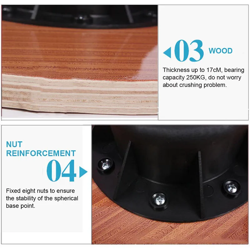 Нескользящая Йога Доска для баланса деревянная тренировка тренажерный зал