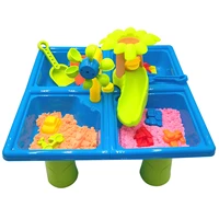 new kids sand and water table durable innovative beach toys outdoor indoor beach play activity sandbox for children boys girls