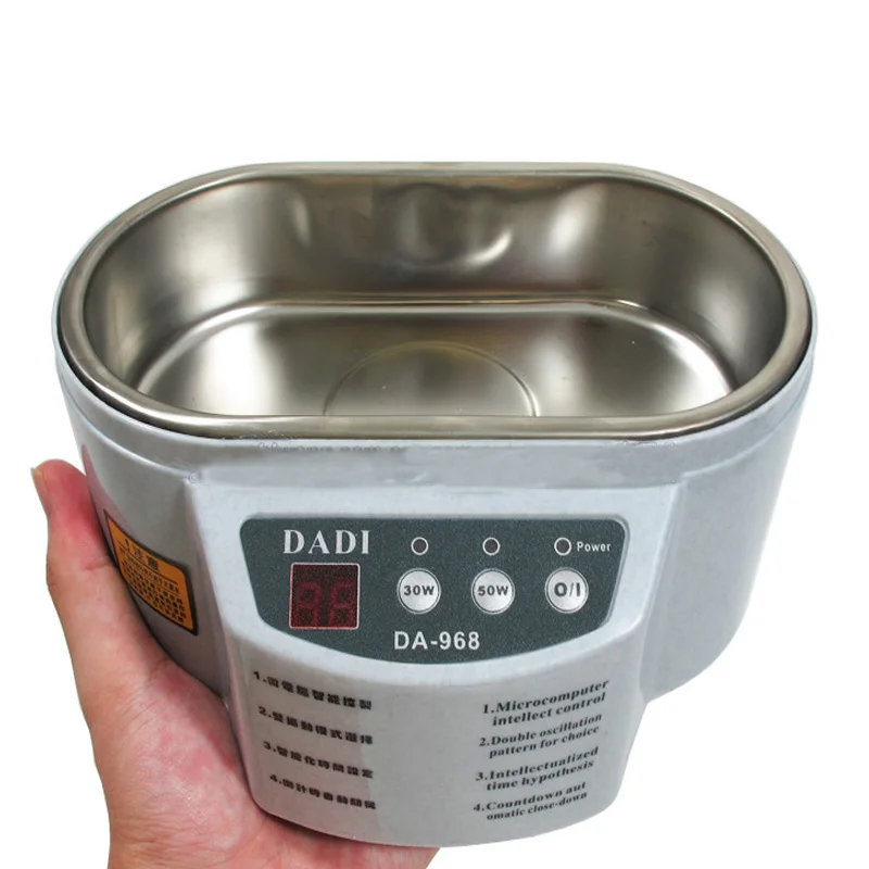 

Mini Ultrasonic Cleaner Jewelry Dental Watch Glasses Toothbrushes Cleaning Tool Circuit Board Intelligent Control Cleaner