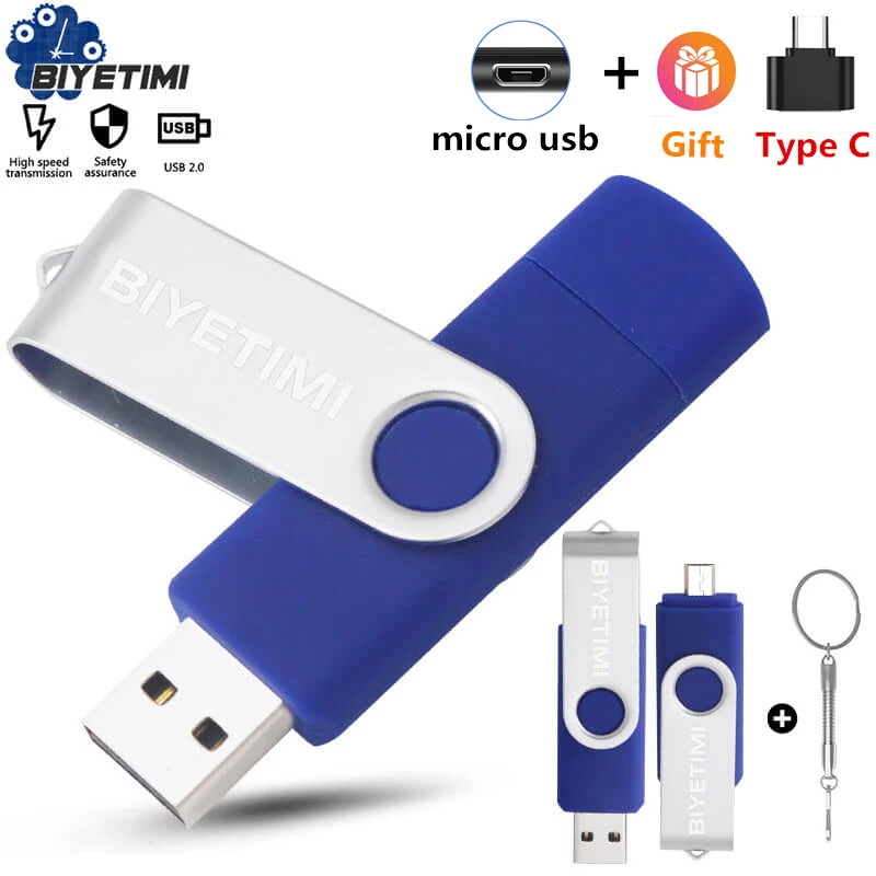 Многофункциональная USB флешка Biyetimi otg 2,0 Флешка 64 Гб cle usb флешка Флешка 32 ГБ 16 ГБ 8 ГБ 4g Флешка для телефона|flash drive pen drive|pen drive32gb otg | АлиЭкспресс