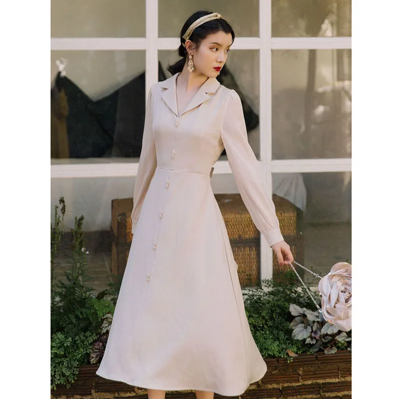 Новый осенний женский тонкий модный дизайнерский подиумный шикарный