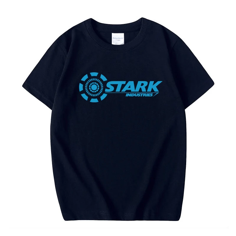 2021 Старк Industries Тони Железный человек детские футболки летняя брендовая