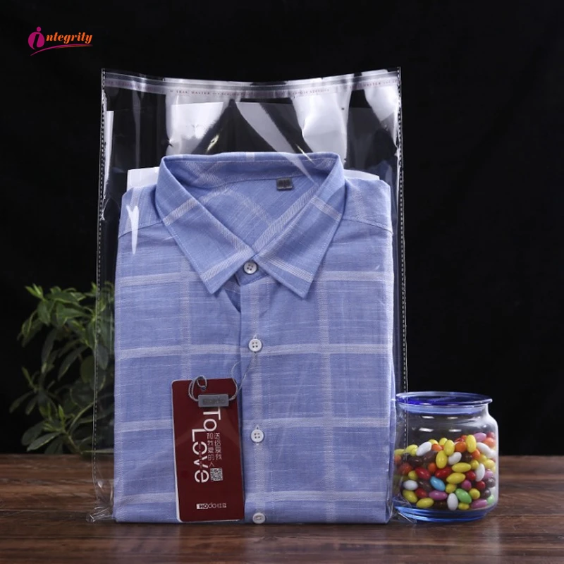 INTEGRITY 120~250pcs various Large sizes Opp poly Candy Cookie Packing Resealable Packaging bags Clear Self Adhesive Plastic bag | Дом и сад