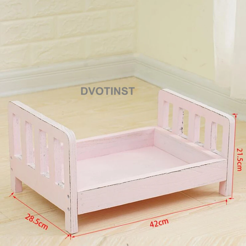 Dvotinst новорожденных Подставки для фотографий ребенок позирует кровать Мини