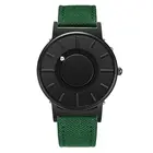 Часы EUTOUR E014 мужские магнитные, модные минималистичные черные с шариками из стали, без зеркала, с модным дизайном