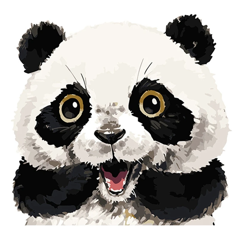 

Gifts for Cute Children DIY Digital Paintings for Children Unique Gifts for Home Decoration 40X50cm -Panda