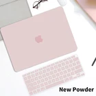 Жесткий матовый чехол для ноутбука Macbook Pro Air M1 13 A2159 A2289 A2338 Air 13 дюймов A2337 A2179 A1932 A1466 с крышкой для клавиатуры