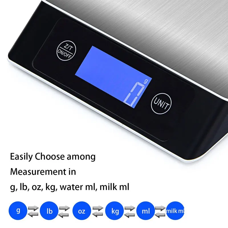Сенсорные цифровые кухонные весы электронные пищевые Gram для приготовления пищи