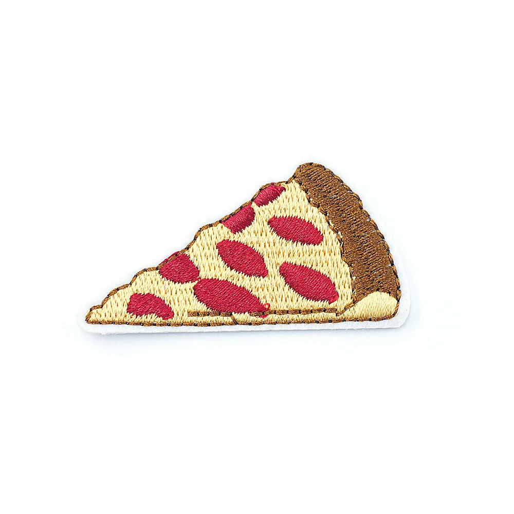 Нашивки с вышивкой пицца (Размер: 3 5X6 0 см)|badge embroidered|patch aa patch |