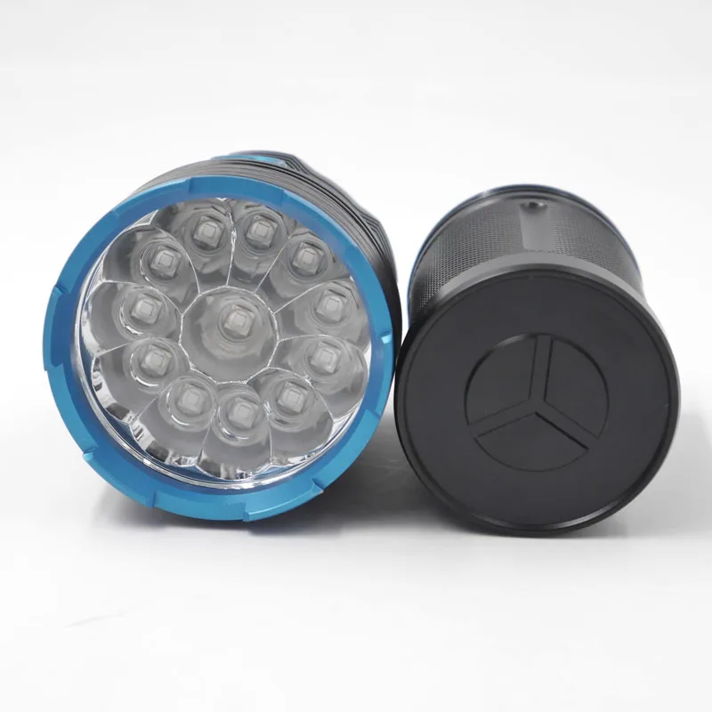 12pcx 365nm T6 УФ светодиодный фонарик 395nm фонарь черный свет 84 Вт ультрафиолетовая