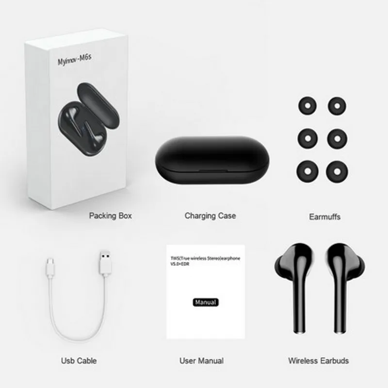 Bluetooth V5.0 сенсорная Операционная гарнитура TWS истинные беспроводные двойные наушники бас звук для huawei Xiaomi Iphone samsung мобильный телефон