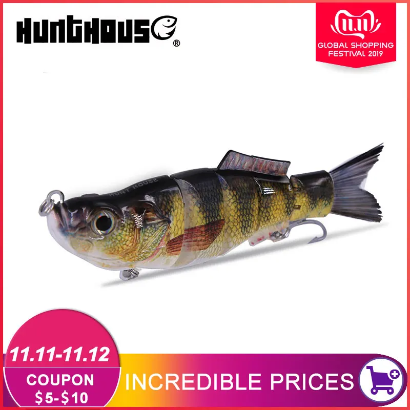 Новинка swimbait мульти-Соединенные жесткие приманки для рыбалки рыболовные принадлежности наклейки в виде инструментов для рыбалки