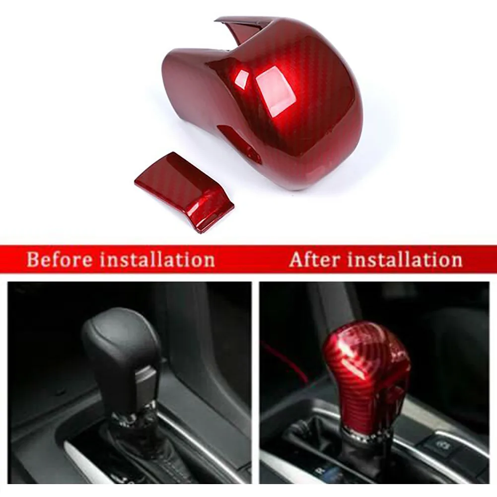 

More Beautiful Shift Knob Cover Accessories Easy Installation Gear Lever