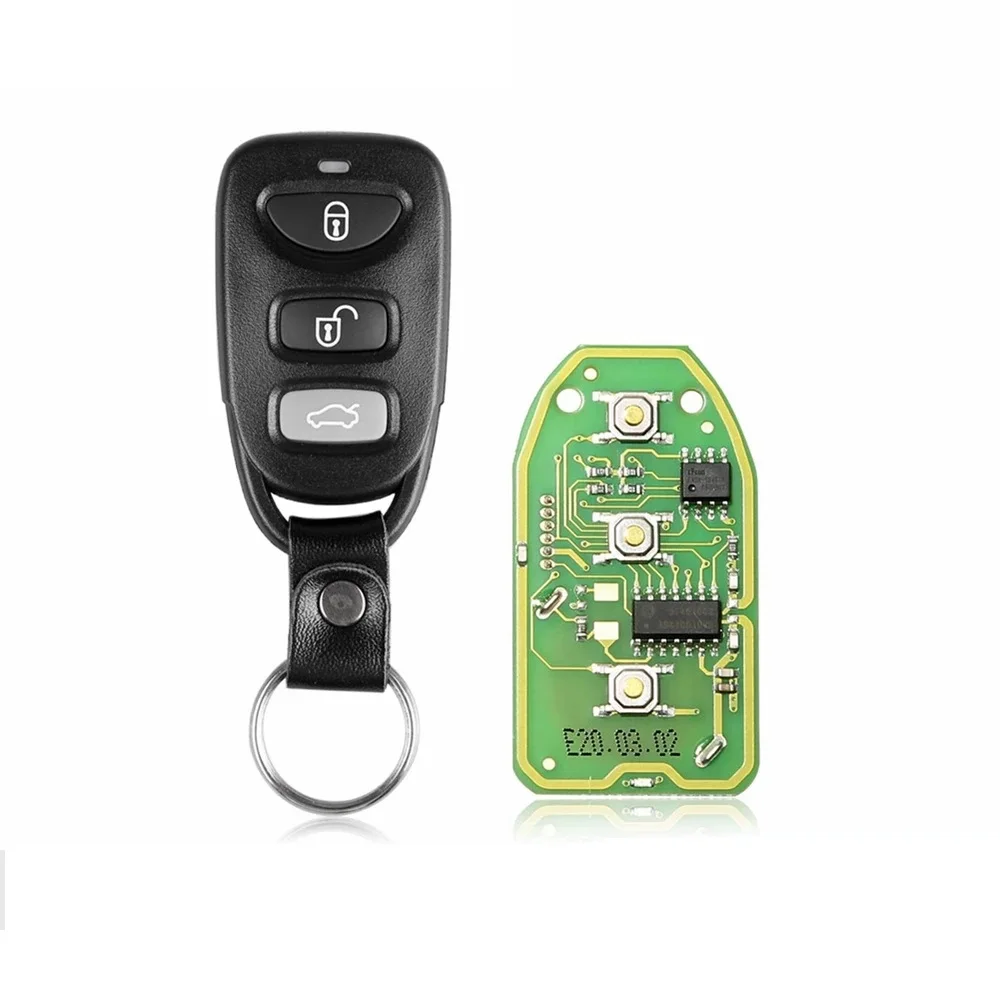 

XKHY01EN Xhorse VVDi Wired Universal Remote Key 3+1 Buttons For VVDI2 Mini Key Tool And VVDI Key Tool