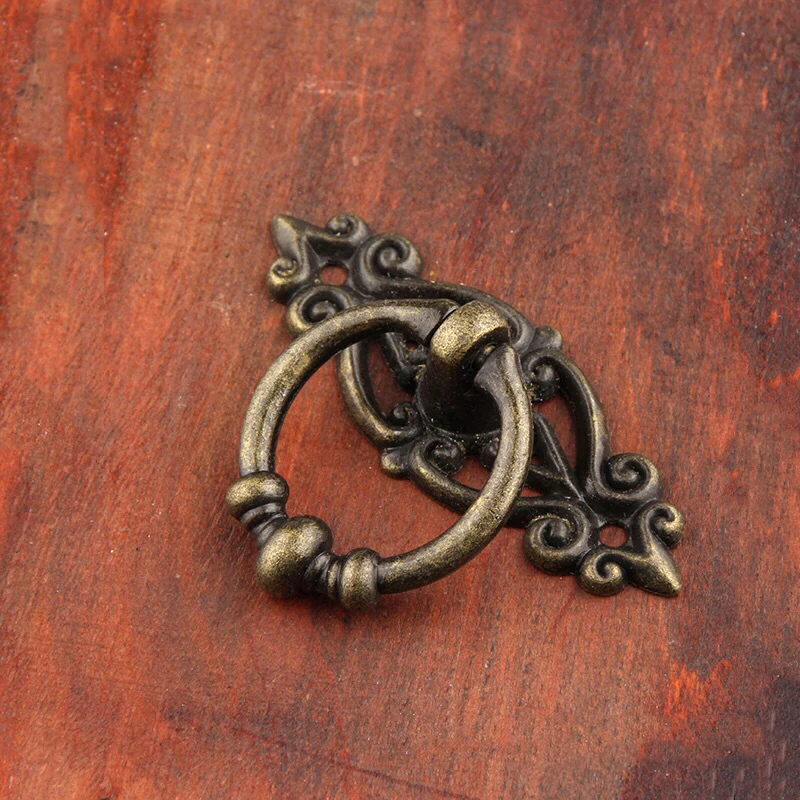 Ретро сплава цинка для ящика кухонного шкафа античная дверная ручка мебельные